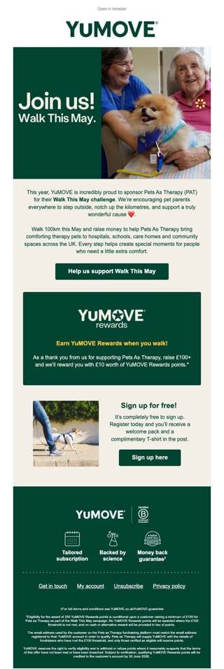 Join the Walk This May challenge 🚶