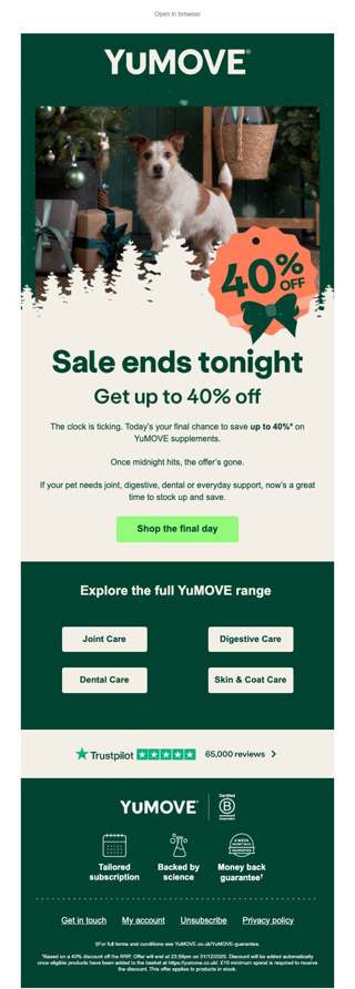 Ends Tonight ⏳