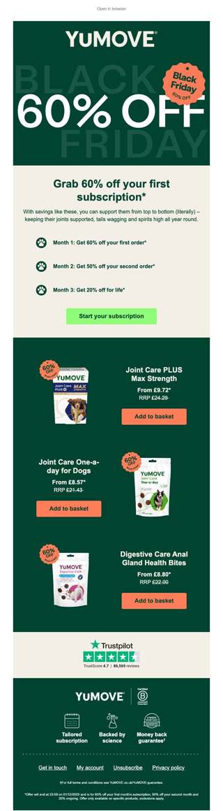 60% off your pet's favourites