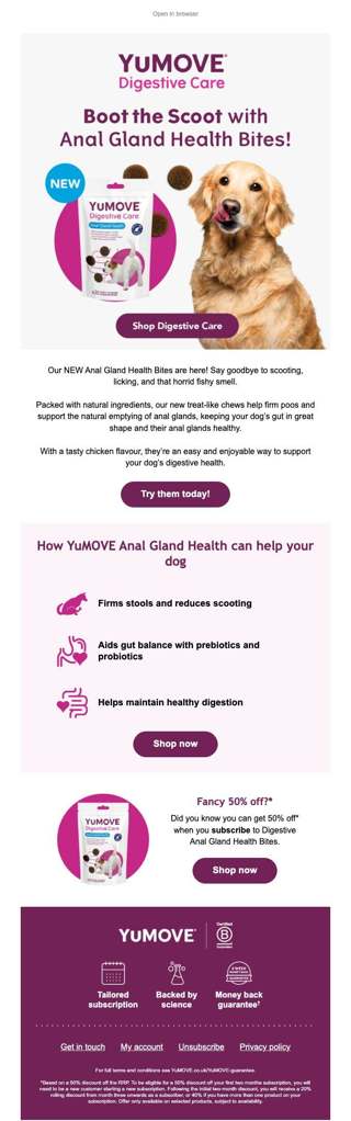 New: Anal Gland Health Bites are here!