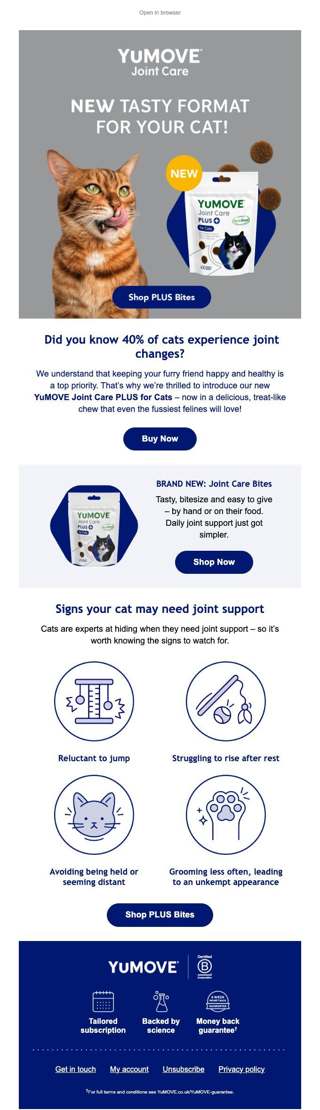 Have you seen our Cat PLUS Bites?