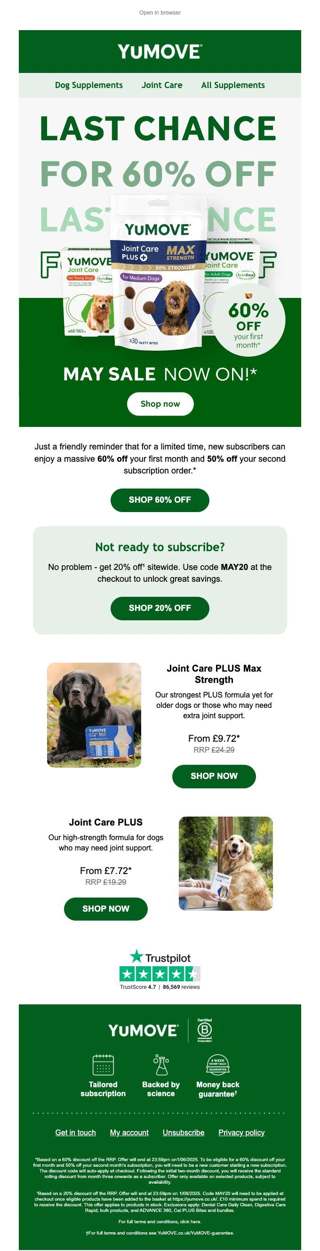 Brett, discover 60% savings today