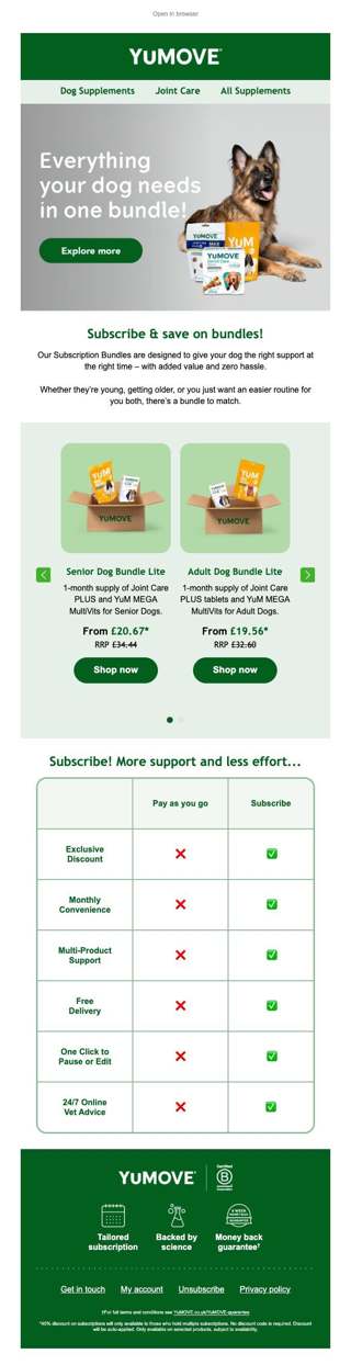 Bundles built to save (and support)
