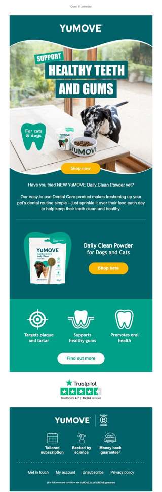 Your pet's dental care just got easier 🦷