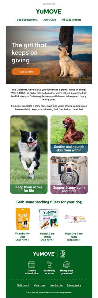 Give your pet a gift that keeps on giving ❤️