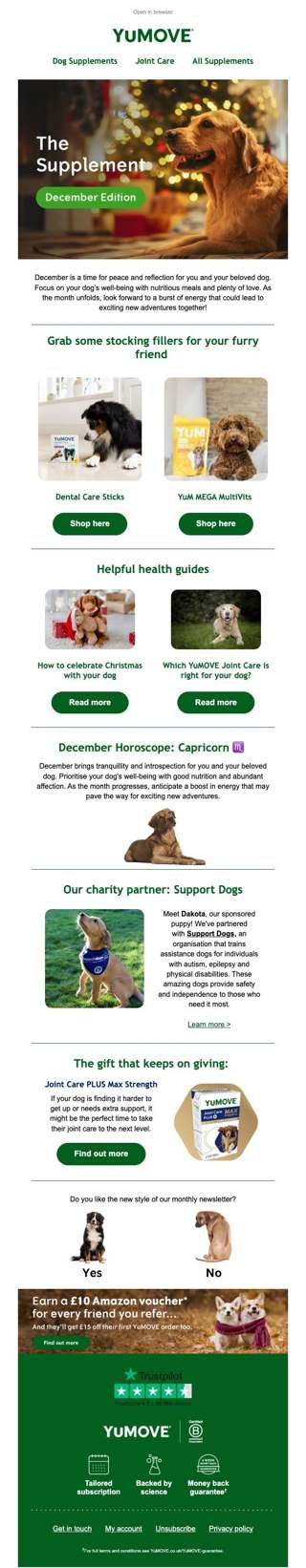 Brett, your December newsletter has arrived 🎄