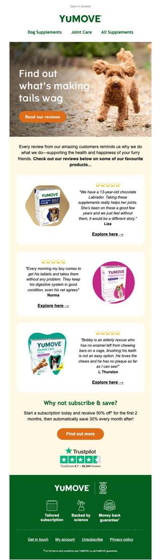 Paws for a moment & read our reviews 🐾