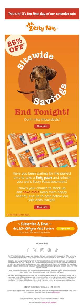 🔥 Last chance! SAVE 25% before midnight ⏳