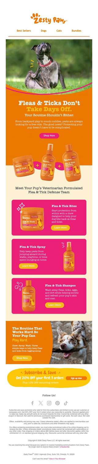 Fleas don't quit! Neither should your 3-step defense 🐶🛡️