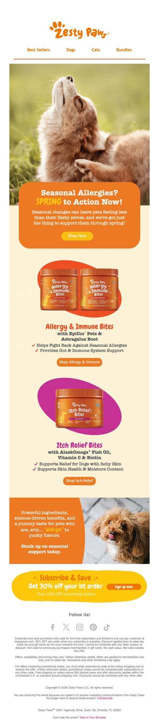 🧬 Science-driven relief for spring allergies 🌸