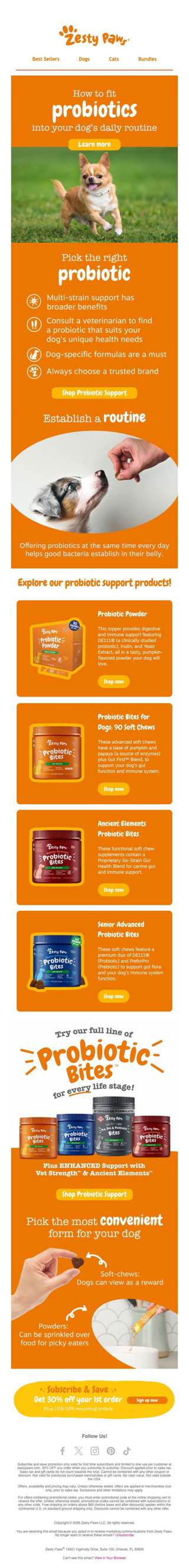 4️⃣ tips to pick the right probiotic for your pup 💚