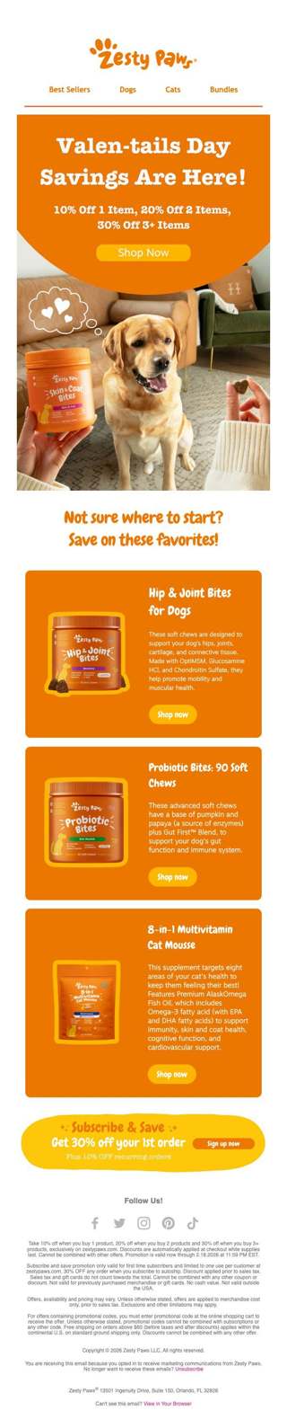 💘 Fetch these Valen-tails Deals! 🎾