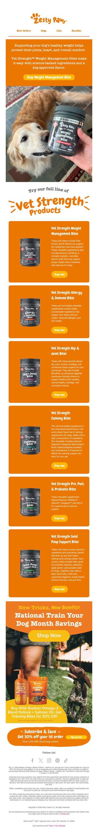 🩺 Healthier habits made easy with vet-formulated ingredients 🐕