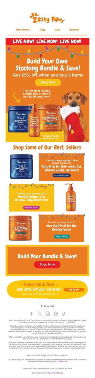 🎁 Unwrap more savings! Buy 3 & save 25% today 🎉