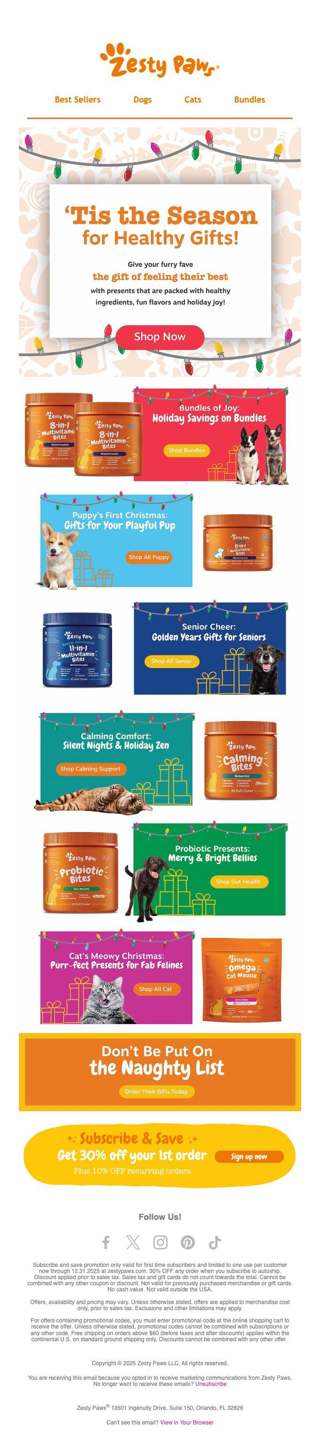🎅 Make your pet's season bright! ✨