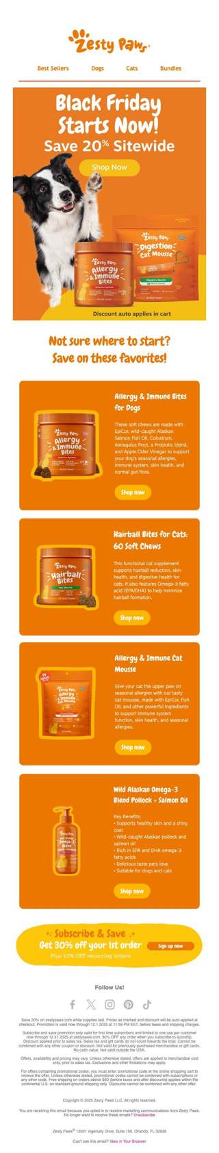 🐾 Black Friday is LIVE! Save sitewide ✨