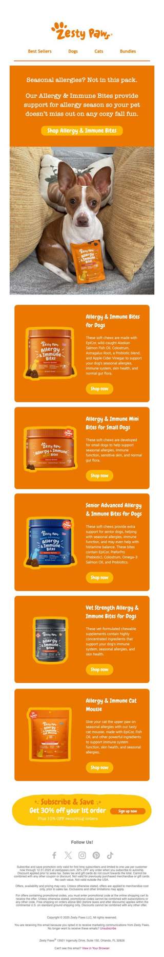 🍂🐶 The fall allergy fix your pet needs 🐱🍁