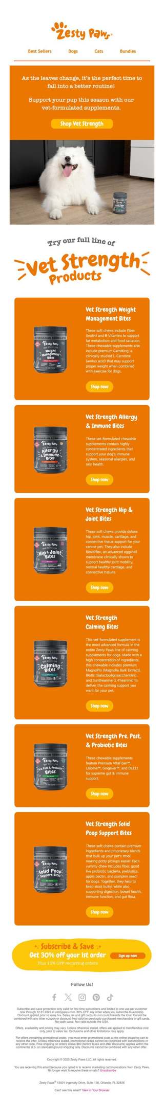 🍁 Fall into a better routine with Vet-Formulated support 🩺