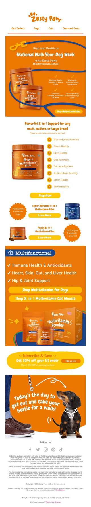 🐕 Step into wellness this National Walk Your Dog Week! 🚶