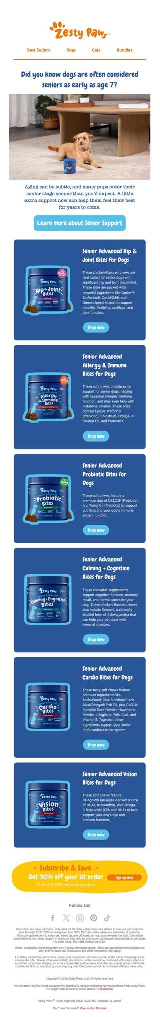 💙 When does a dog become a senior? The answer may surprise you 🐶
