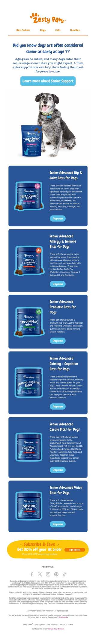 💙 Your pup might be more senior than you think 🐶