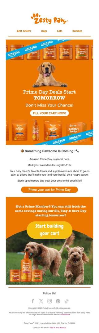 🐾 Amazon Prime Day starts tomorrow! Get your wishlist ready!