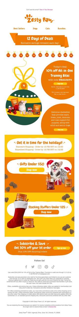 Deal #4: No tricks, just tasty treats! 🐕