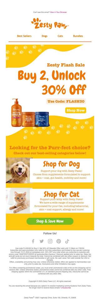 Last call for 30% off!