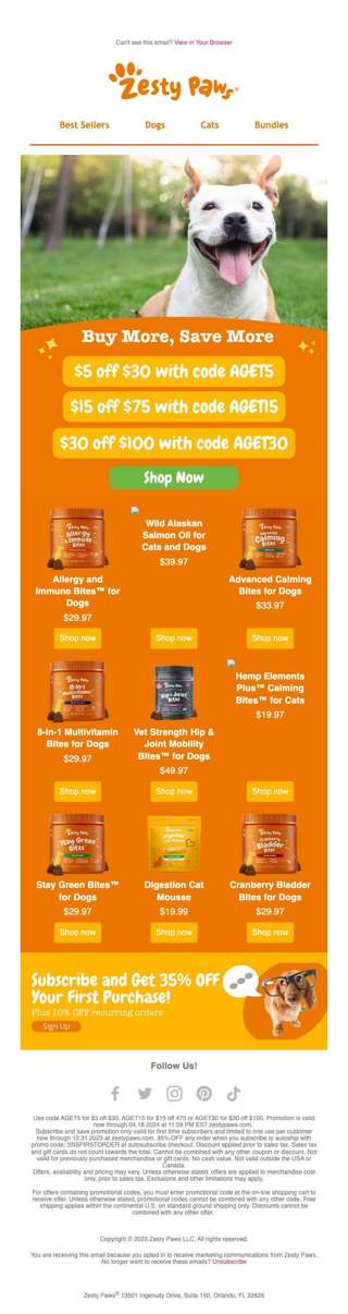 Buy More, Save More!