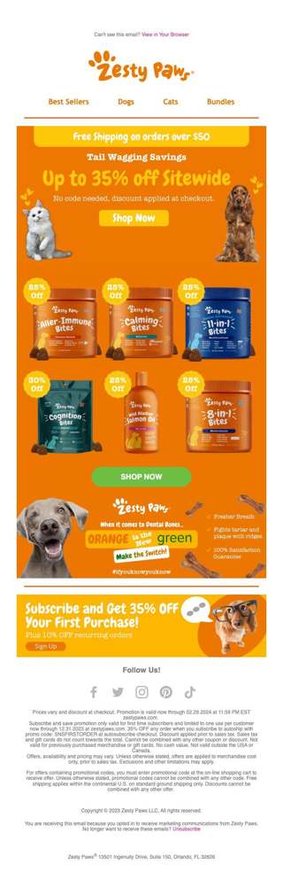Shop Tail Wagging Savings 🐶🐱