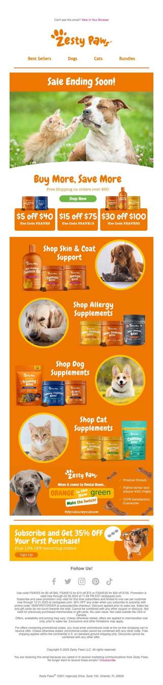 Buy More, Save More Ending Soon!