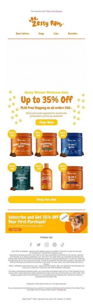 Our Winter Wellness Sale is ending soon...