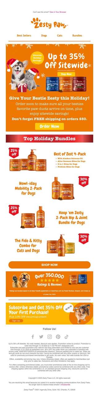 Wrap it before it’s gone! Save Up to 35% Off 🐶⏳