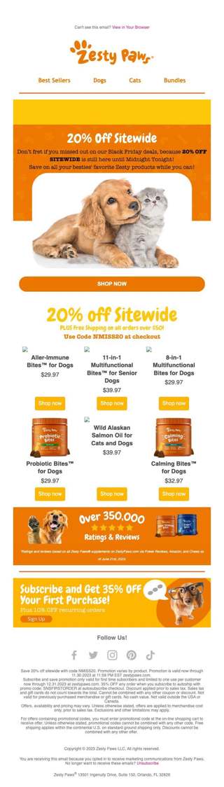 Last Chance for Post-Cyber Savings!