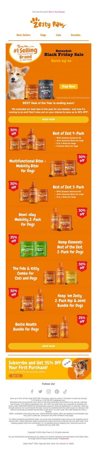 Last Chance for Black Friday Savings!