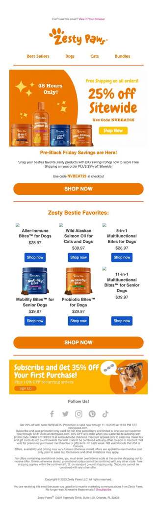 Flash Sale Alert: 25% off SITEWIDE + FREE Shipping