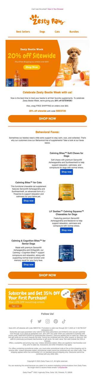 Don't miss out on BIG savings 🧡