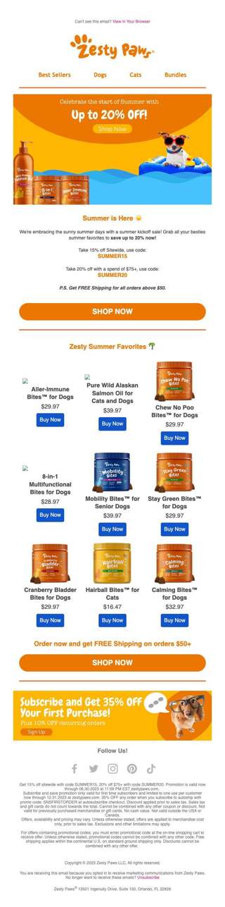 Summer is here, and so are the sales 😎