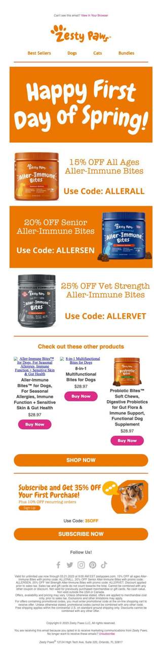 ⏰Flash Sale! All Aller-Immune Bites on sale today only