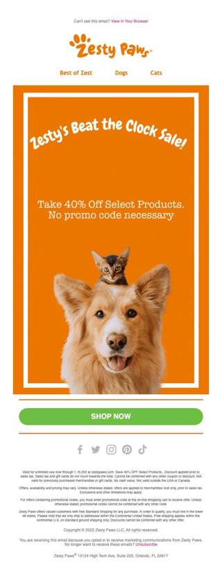 40% OFF Select Products🤩 Today Only❗