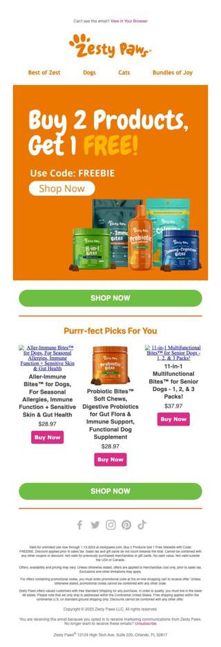 Buy 2 Get 1 Free Sitewide❗ FRI-YAY😻