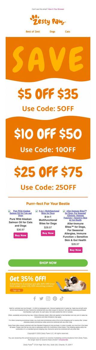 Save Up To $25🤑 Winter Sale is Paw-some🐾
