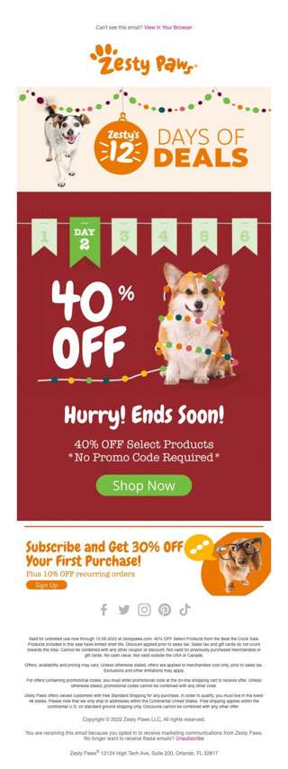 LAST CHANCE❗ 40% OFF Beat The Clock Ends Tonight🐾