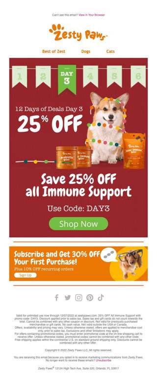 25% OFF All Immune Support💚 TODAY ONLY❗