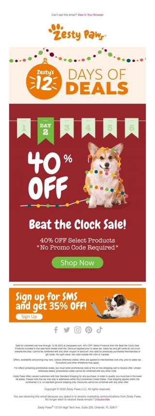 TODAY ONLY❗ 40% OFF BEAT THE CLOCK🤑