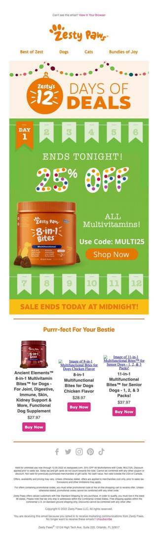 TODAY ONLY❗ 25% OFF All Multivitamins😍