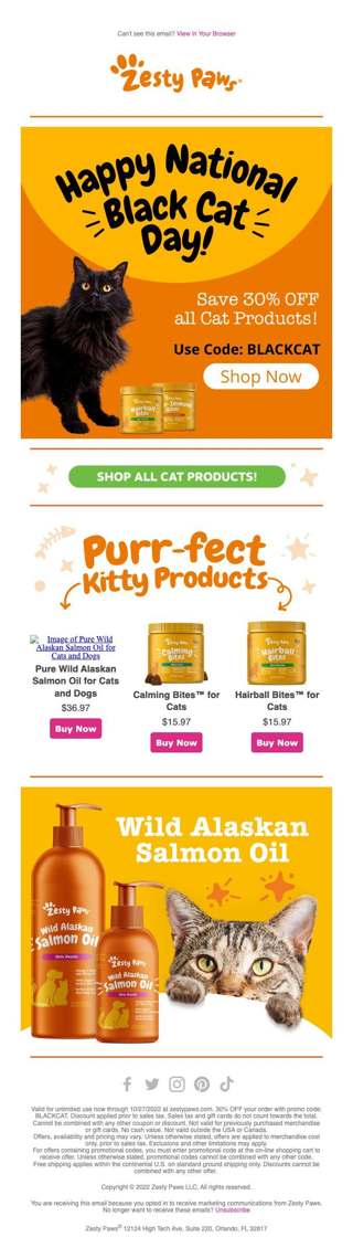 😻Black Cat Day😻 30% Off all Cat Products❤️ Code: BLACKCAT