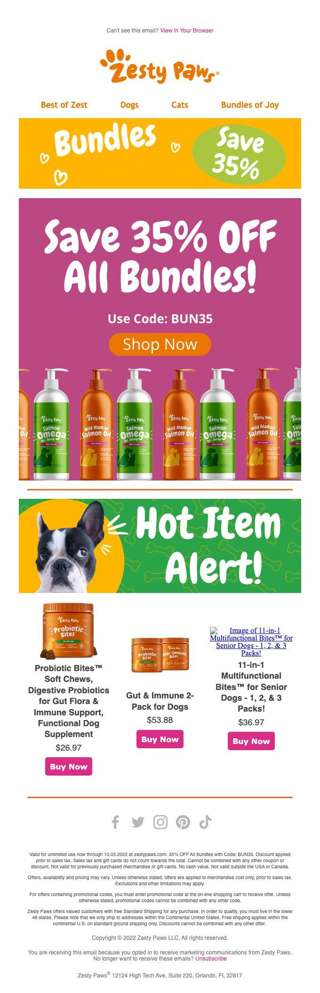 ❤️Pups Full Of Joy 🐶😻 With 35% OFF ALL Bundles!