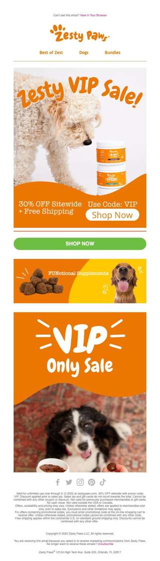 Save 30% OFF Sitewide with CODE: VIP 😎