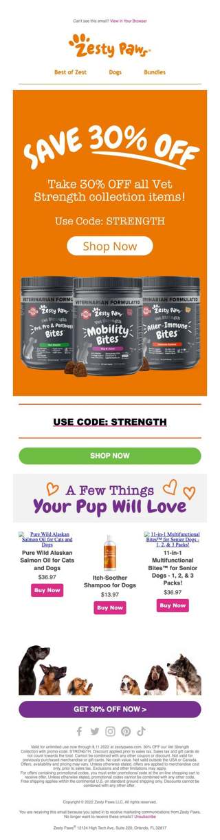 Powerful Vet Strength Products at 30% OFF✅